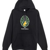 DC Everest Middle School Football — example store - Black Hoodie Value - Full Front