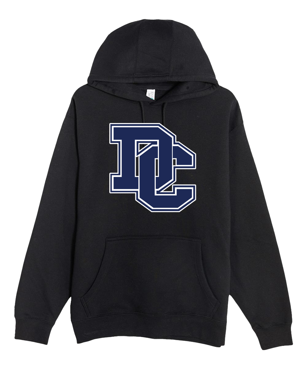 Dassel-Cokato Football - Black Hoodie Value - Full Front
