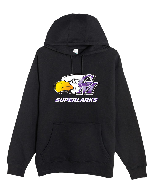 Grand Meadow Football - Black Hoodie Value - Full Front
