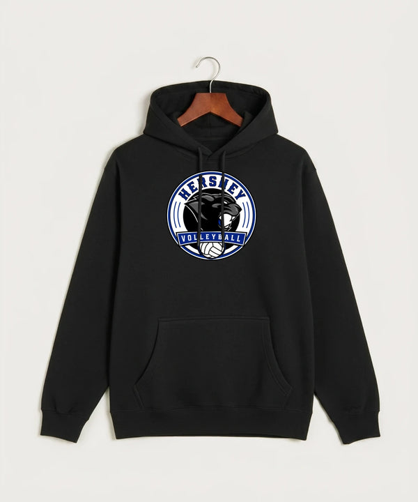 Hershey High School Volleyball Team Store - Black Hoodie Value - Full Front