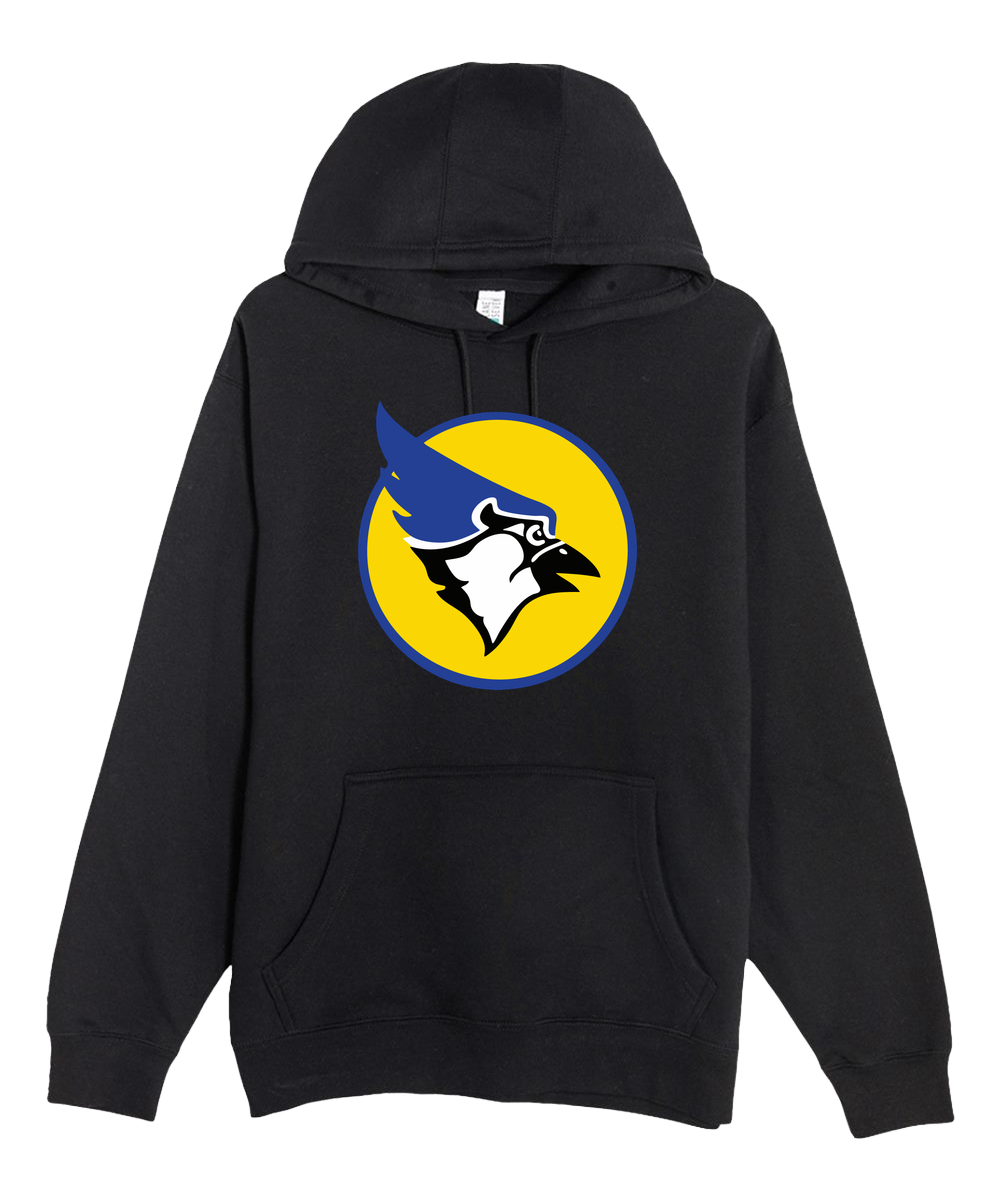 Waseca Football - Black Hoodie Value - Full Front