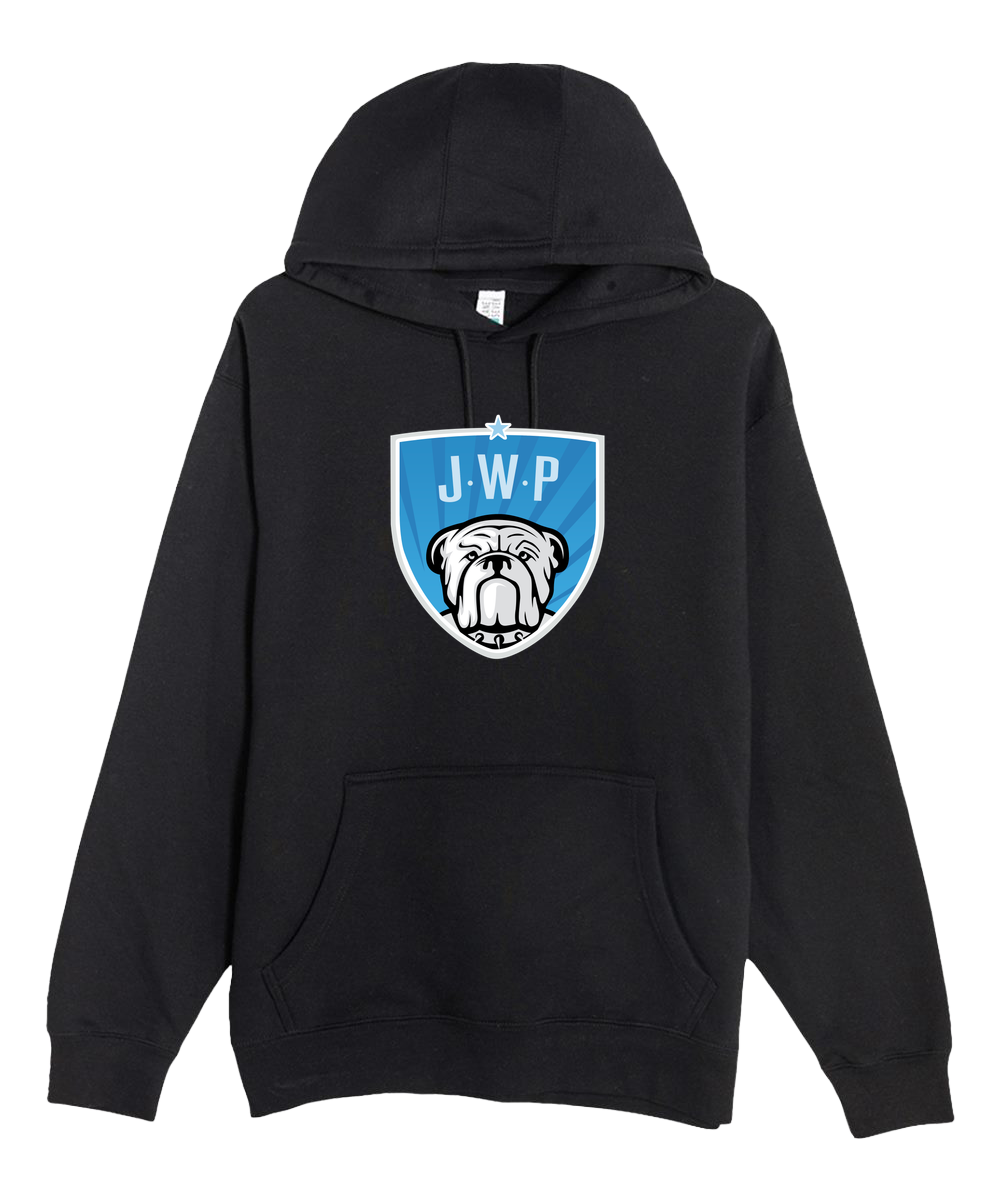 JWP Volleyball - Black Hoodie Value - Full Front