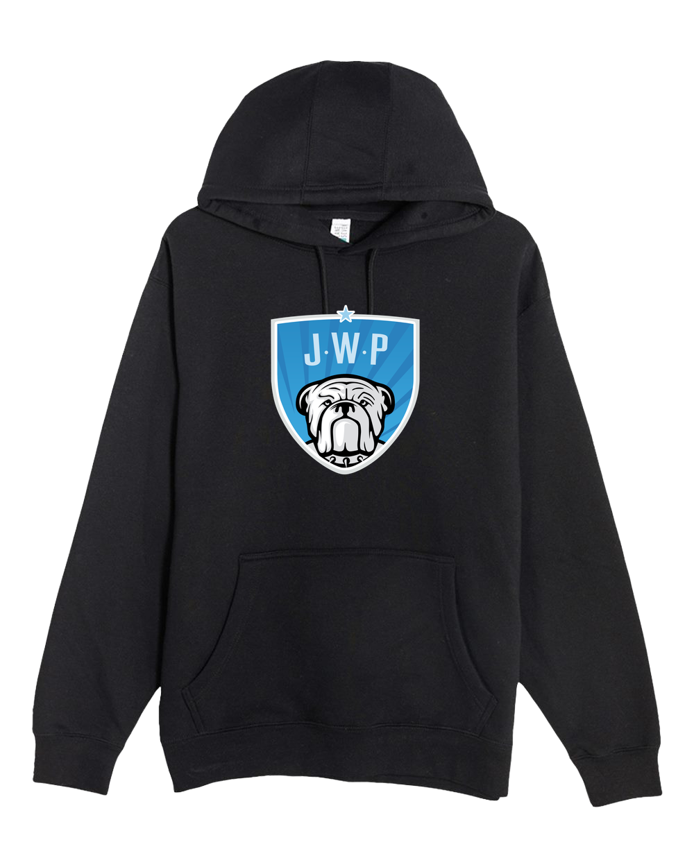 JWP Volleyball - Black Hoodie Value - Full Front