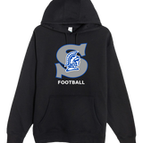 Southwest Football - Black Hoodie Value - Full Front