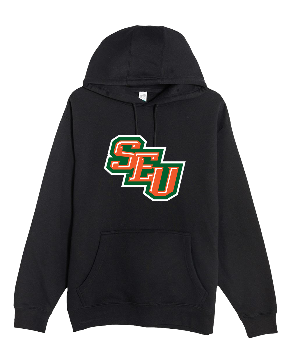 Sleepy Eye United Football - Black Hoodie Value - Full Front