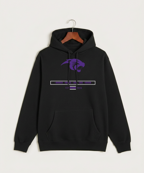 Glencoe Silver Lake High School Athletics - Black Hoodie Value - Full Front