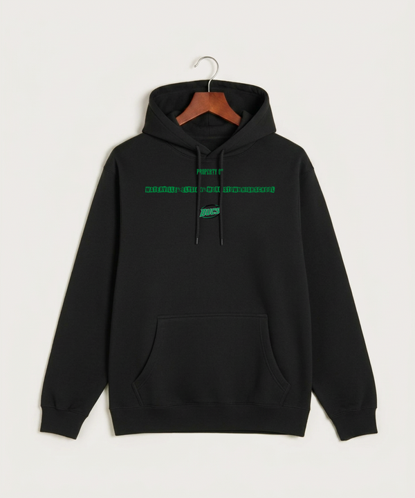Waterville-Elysian-Morristown High School Football (Boys) - Black Hoodie Value - Full Front