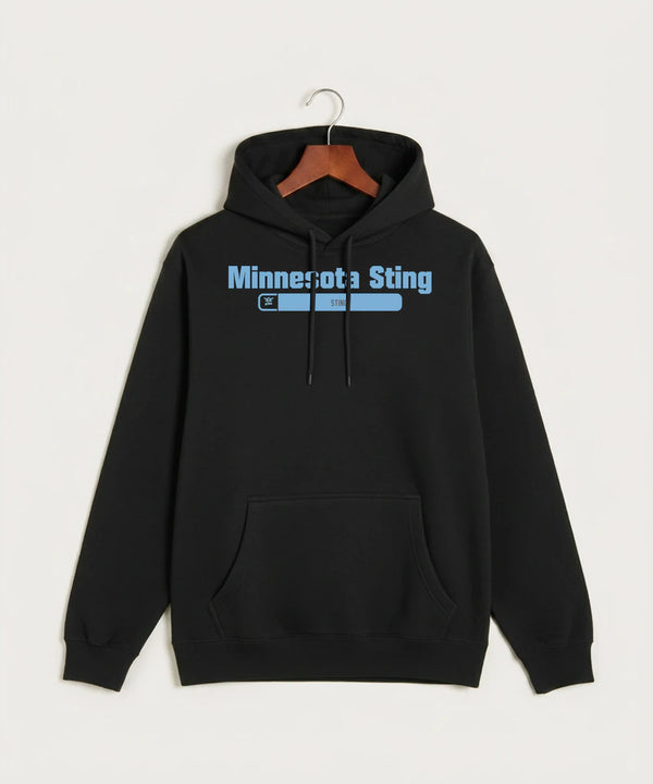 Minnesota Sting Athletics - Black Hoodie Value - Full Front