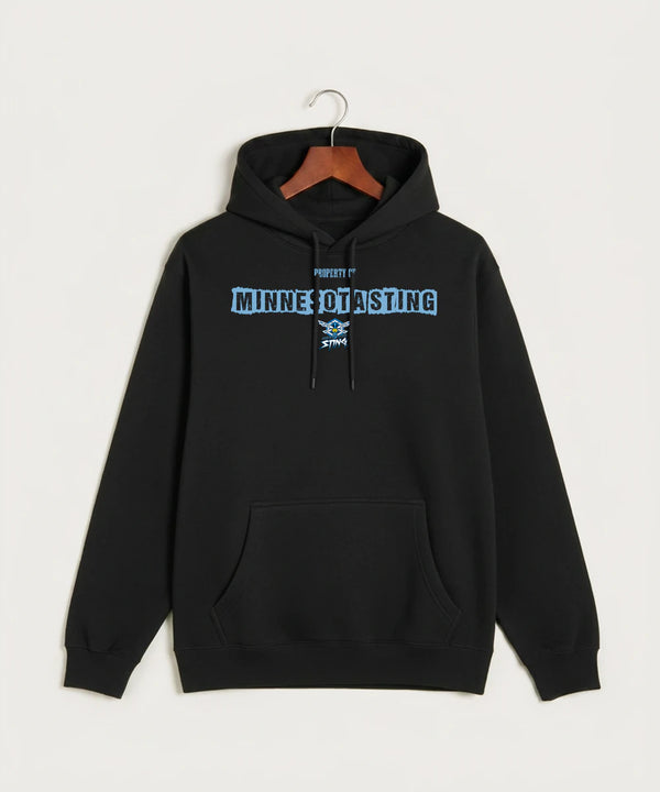 Minnesota Sting Athletics - Black Hoodie Value - Full Front