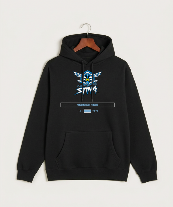Minnesota Sting Athletics - Black Hoodie Value - Full Front
