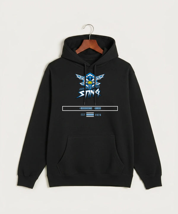Minnesota Sting Athletics - Black Hoodie Value - Full Front
