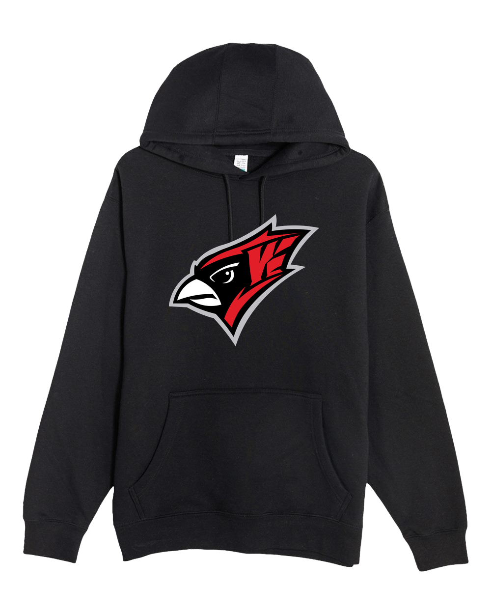Willmar Athletics - Black Hoodie Value - Full Front