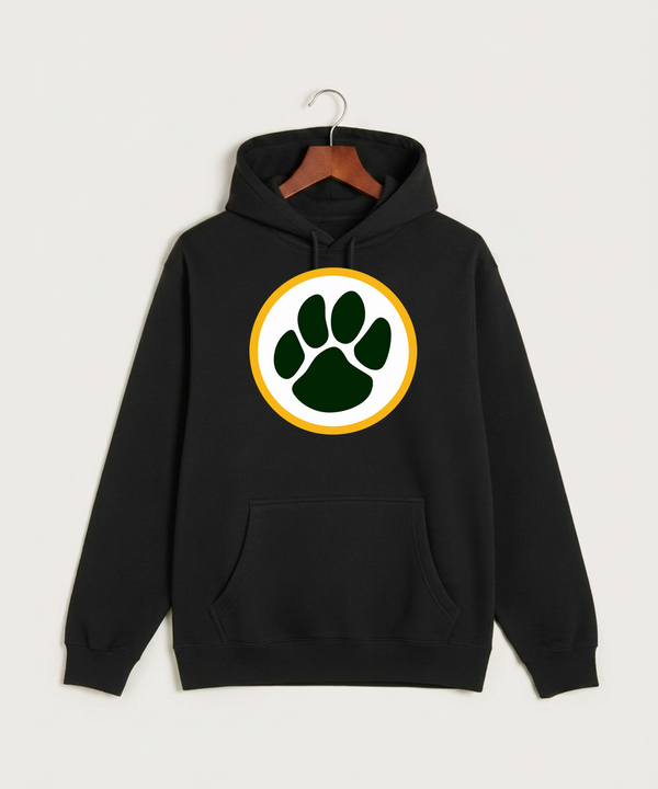 Ashwaubenon High School — Spirit Store - Black Hoodie Value - Full Front