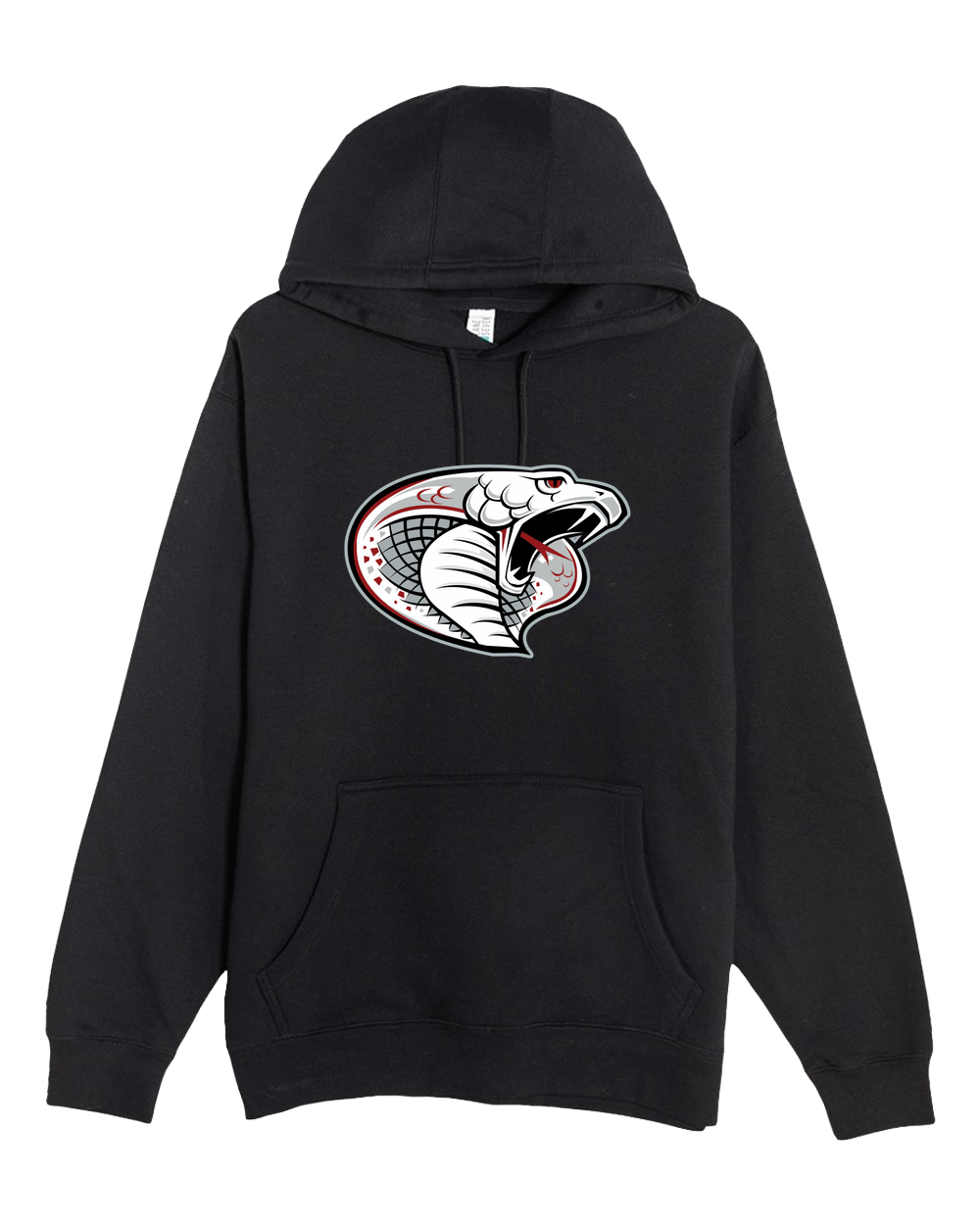 Triton Volleyball - Black Hoodie Value - Full Front