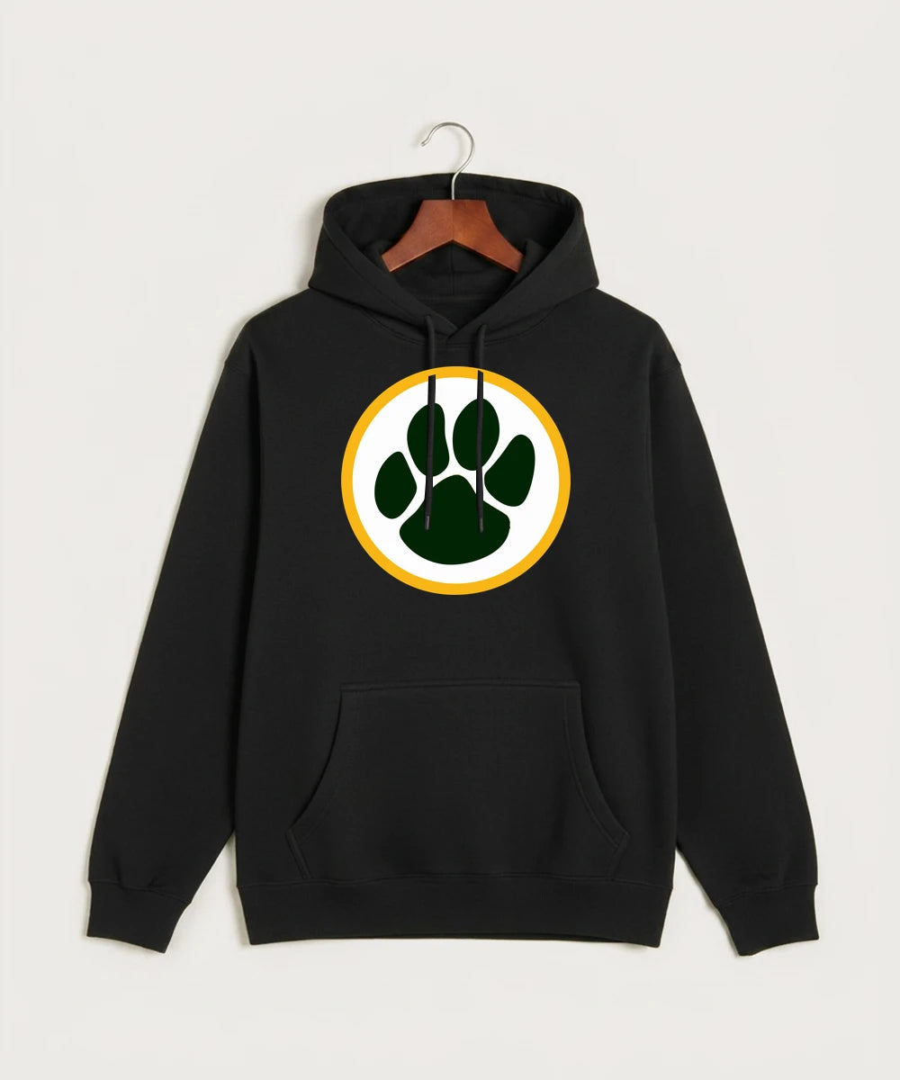 Ashwaubenon High School Football (Boys) (Sandbox) - Black Hoodie Value - Full Front