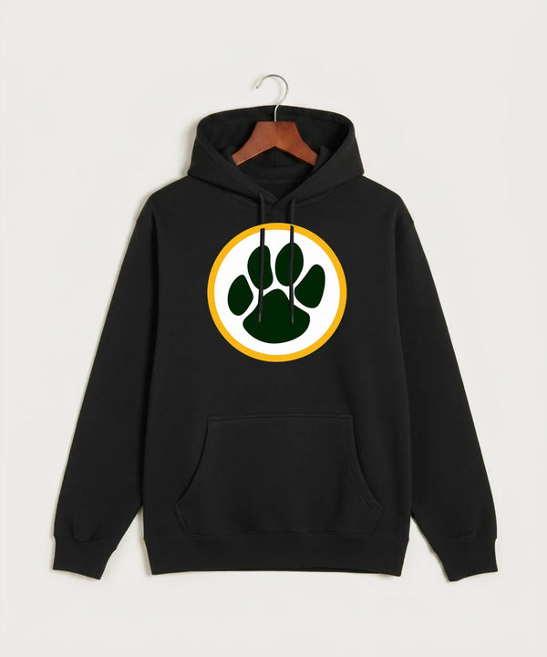 Ashwaubenon High School Football (Boys) (Sandbox) - Black Hoodie Value - Full Front