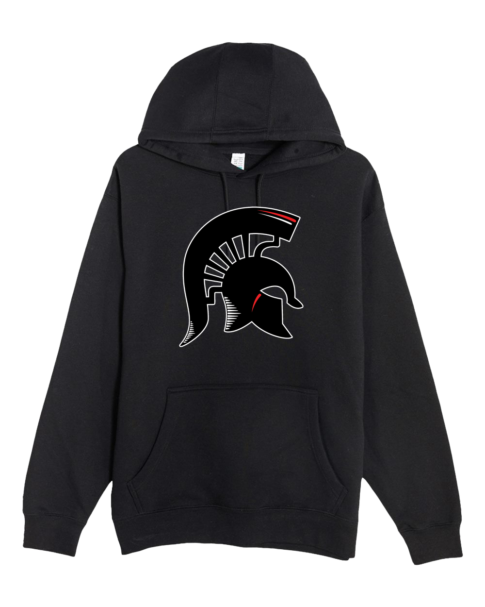 BOLD Football - Black Hoodie Value - Full Front