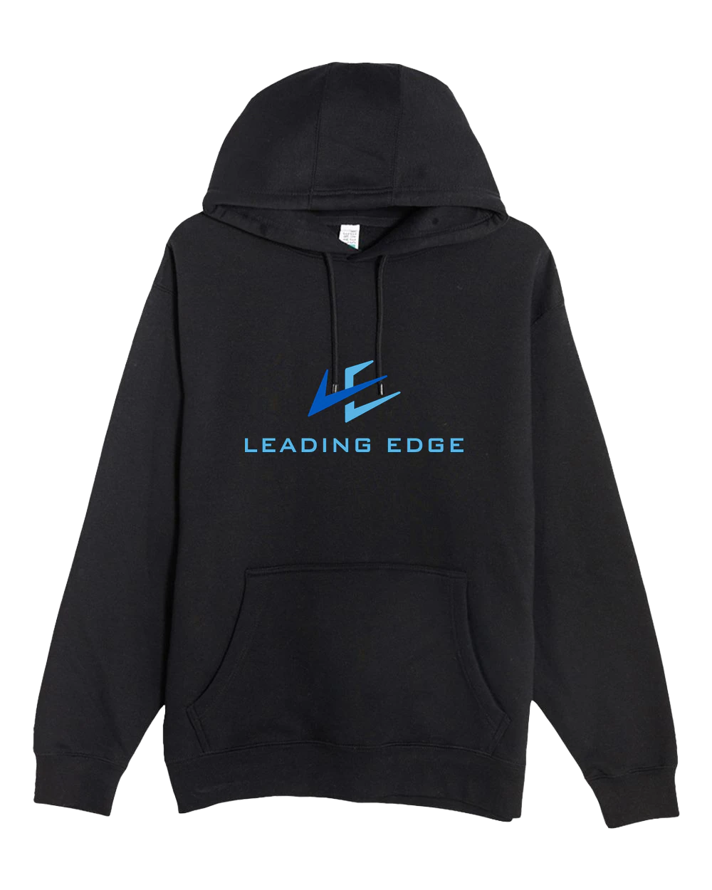 Leading Edge example_store - Black Hoodie Value - Full Front