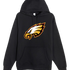 Dover-Eyota Football - Black Hoodie Value - Full Front