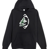 DC Everest Middle School Football — example store - Black Hoodie Value - Full Front