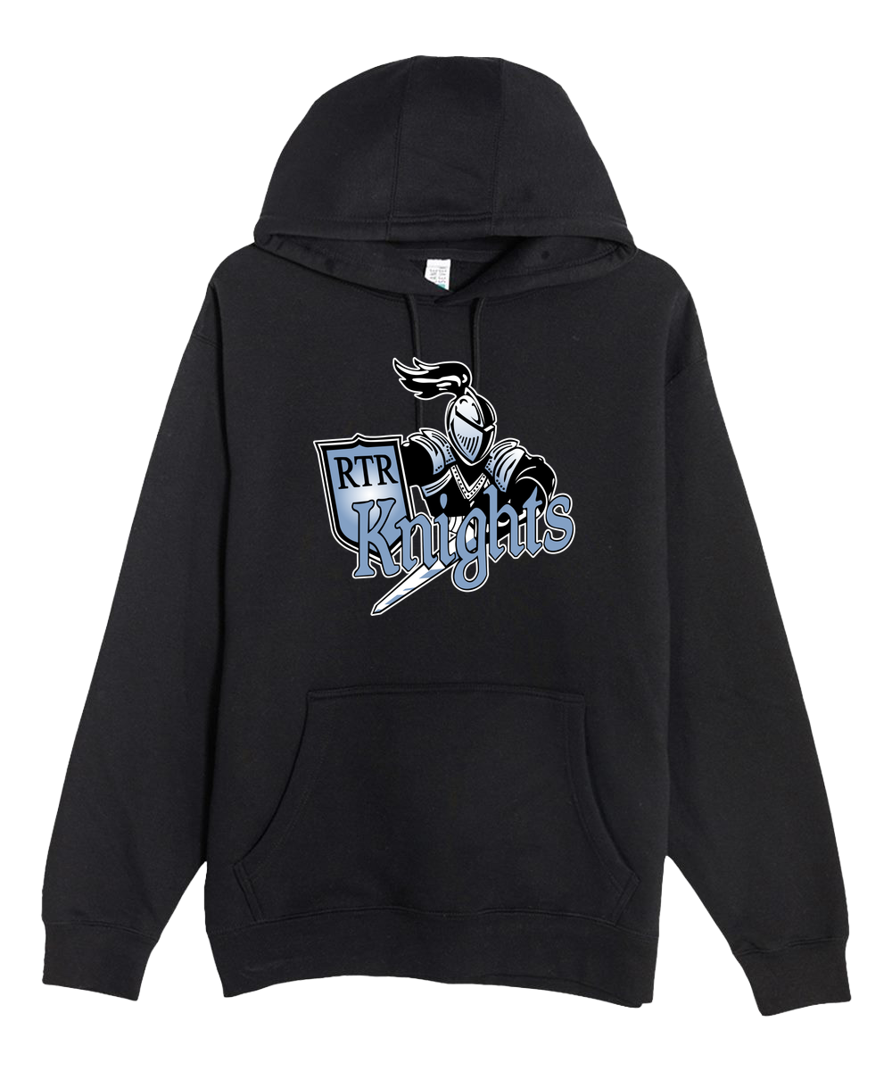 Russell-Tyler-Ruthton Football - Black Hoodie Value - Full Front