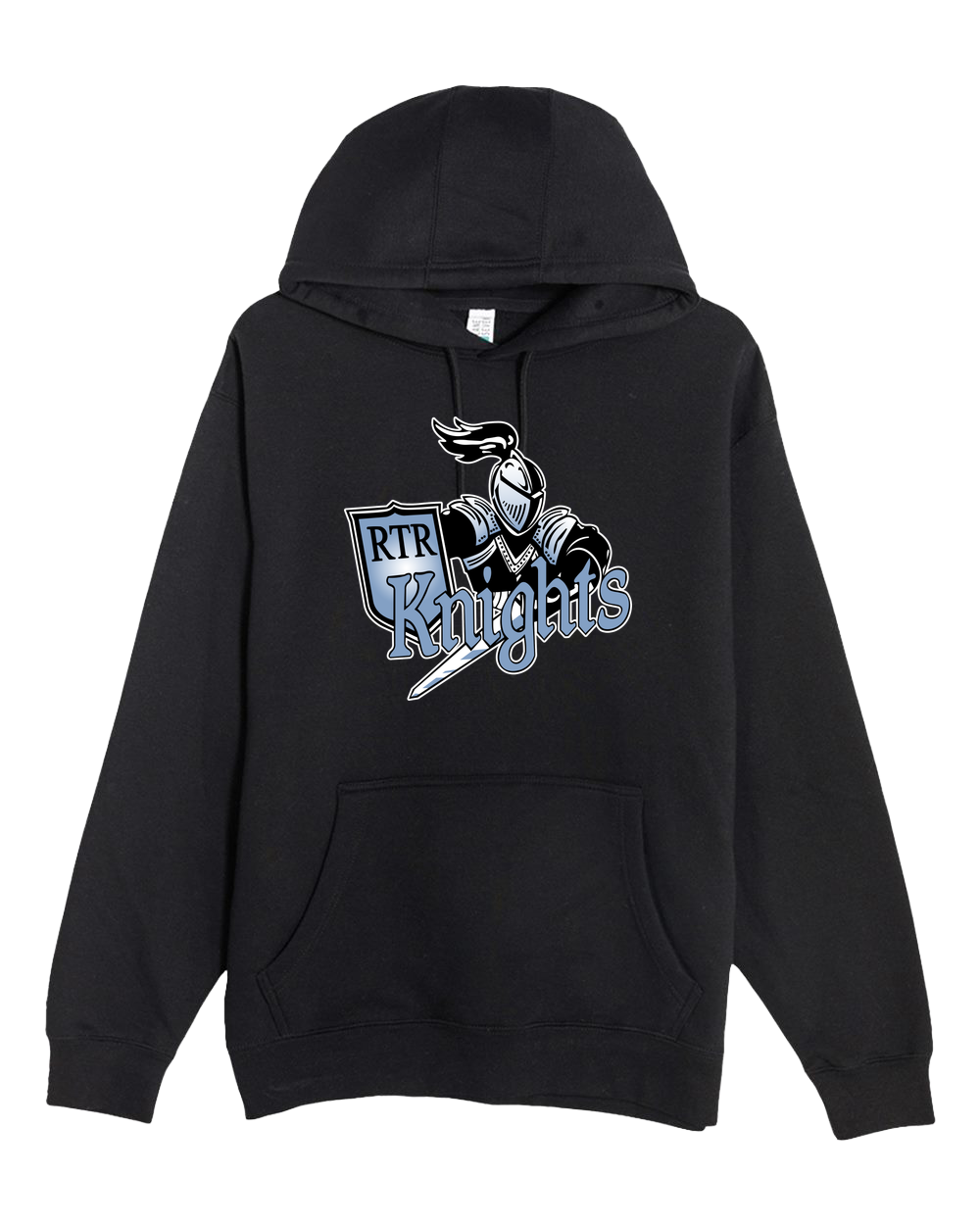 Russell-Tyler-Ruthton Football - Black Hoodie Value - Full Front