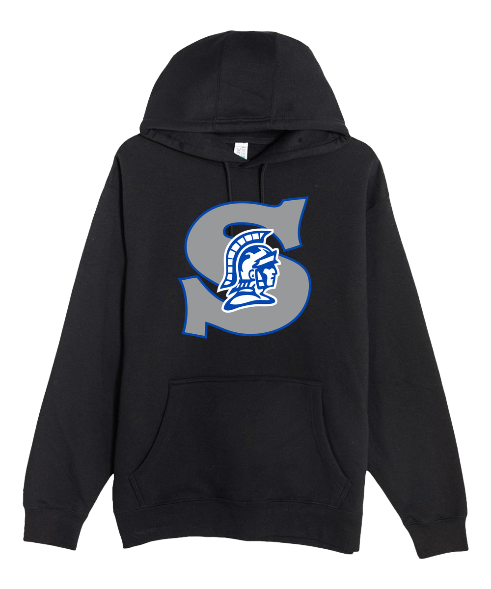 Southwest Football - Black Hoodie Value - Full Front