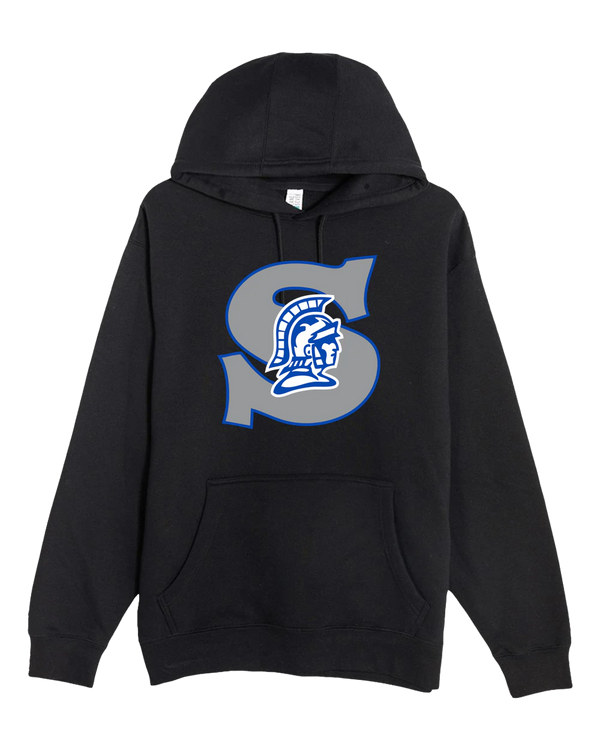 Southwest Football - Black Hoodie Value - Full Front