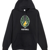 DC Everest Middle School Football — example store - Black Hoodie Value - Full Front