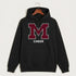 Moline Cheer general - Black Hoodie Value - Full Front