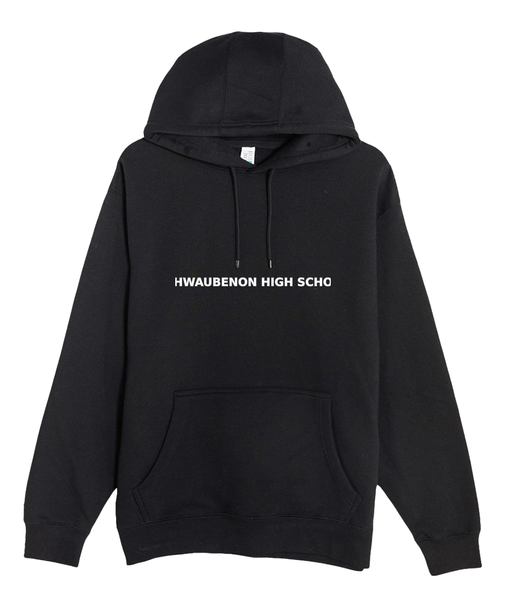 Ashwaubenon Baseball — final e2e test - Black Hoodie Value - Full Front