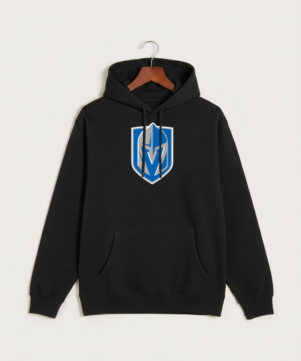 Lake Crystal-Welcome-Memorial High School Football (Boys) - Black Hoodie Value - Full Front