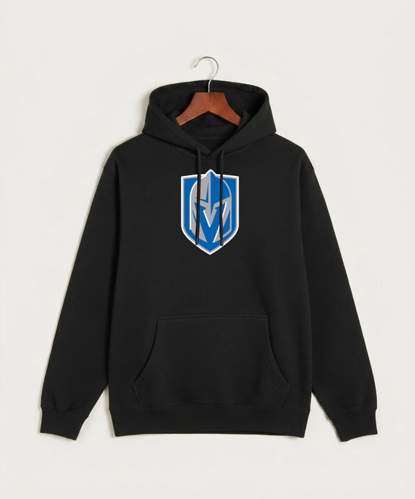 Lake Crystal-Welcome-Memorial High School Football (Boys) - Black Hoodie Value - Full Front