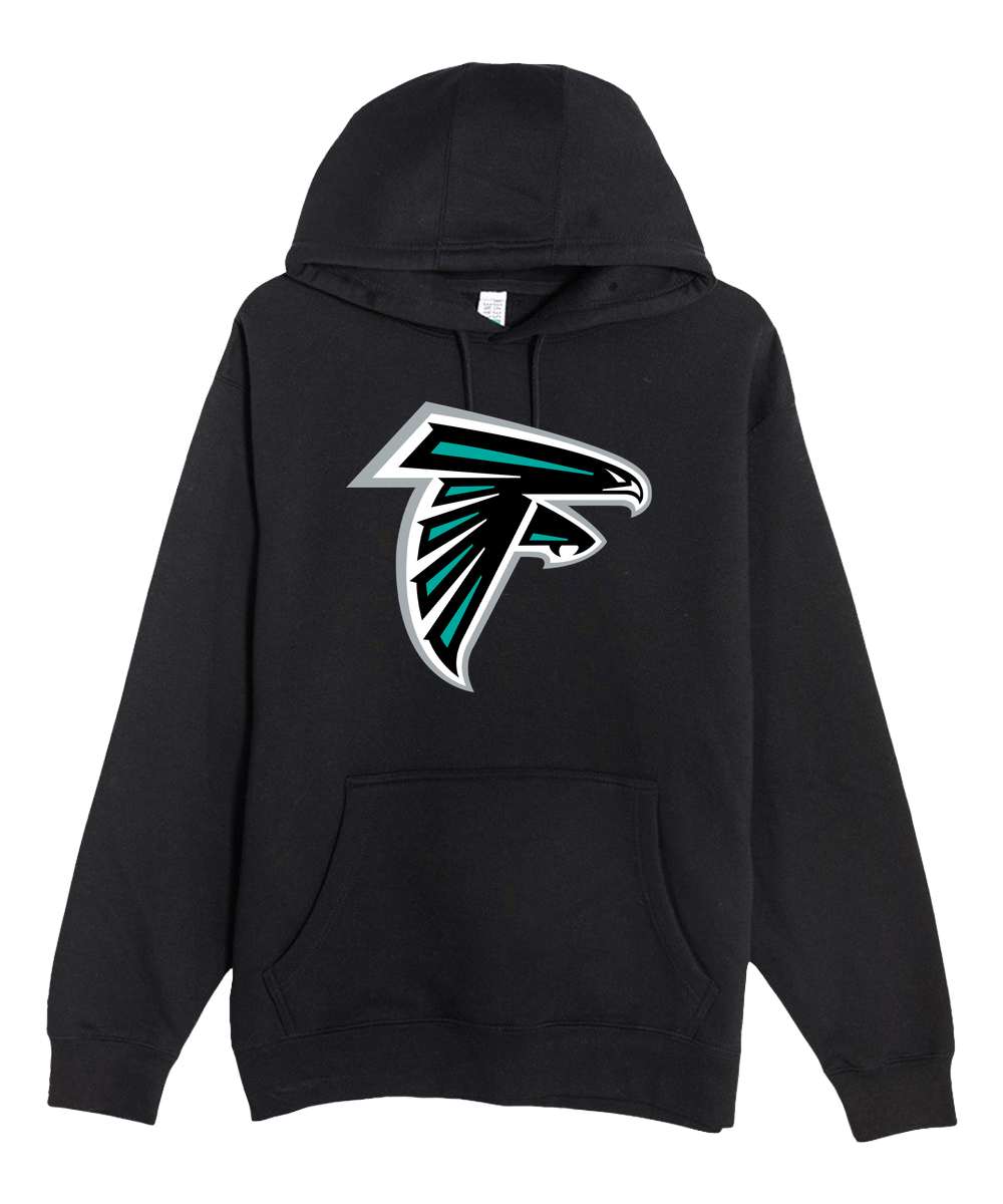 Fillmore Central Football - Black Hoodie Value - Full Front