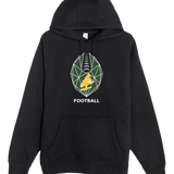 DC Everest Middle School Football — example store - Black Hoodie Value - Full Front