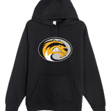 Sibley East Football - Black Hoodie Value - Full Front