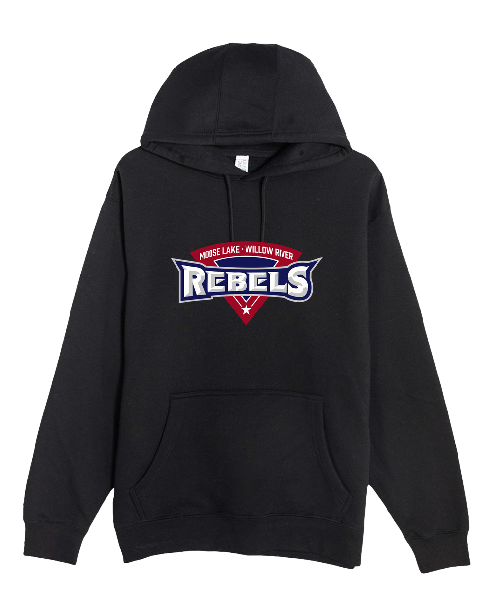 MLWR - Black Hoodie Value - Full Front