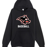 Milaca Baseball - Black Hoodie Value - Full Front