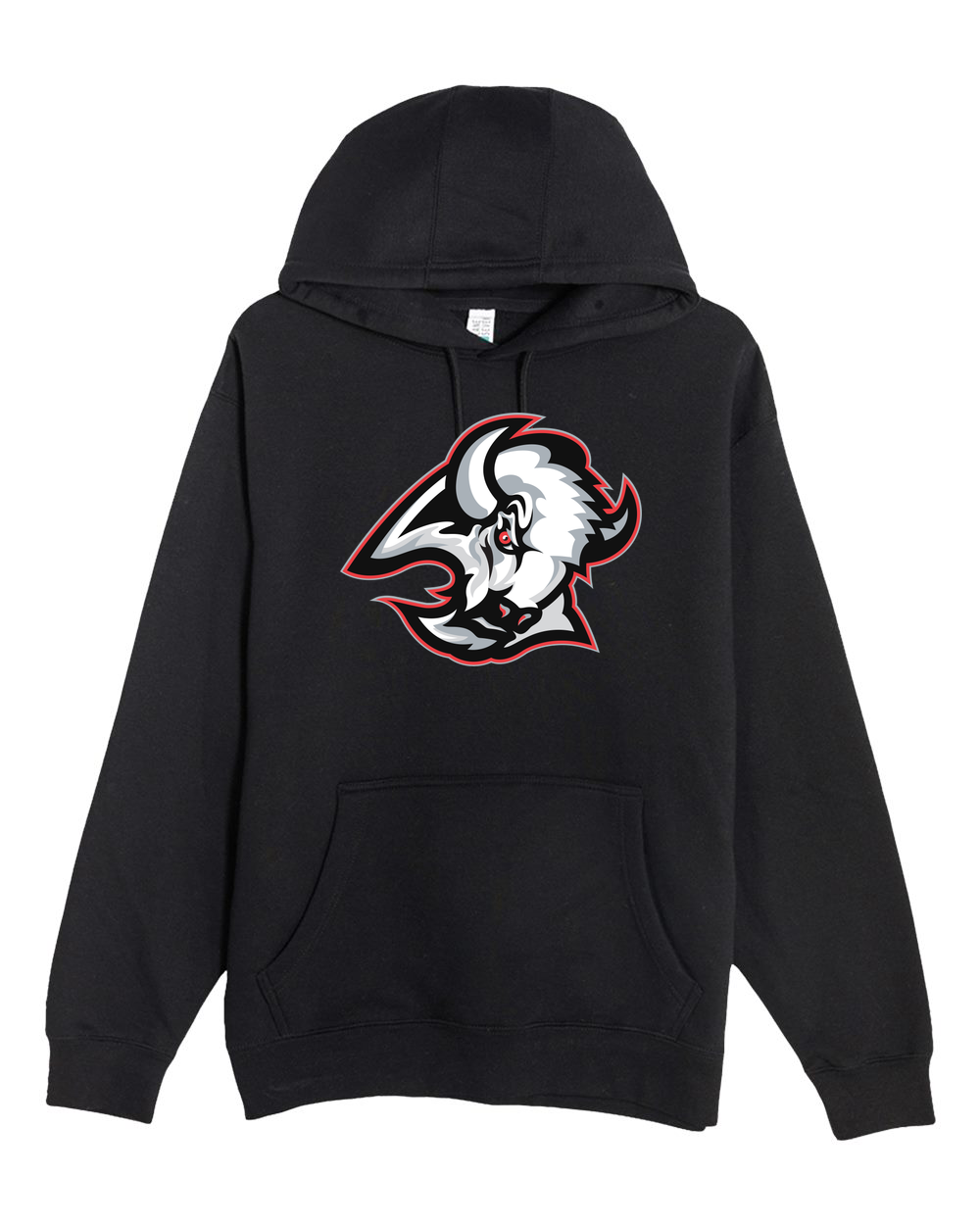 Testing 66 - Black Hoodie Value - Full Front