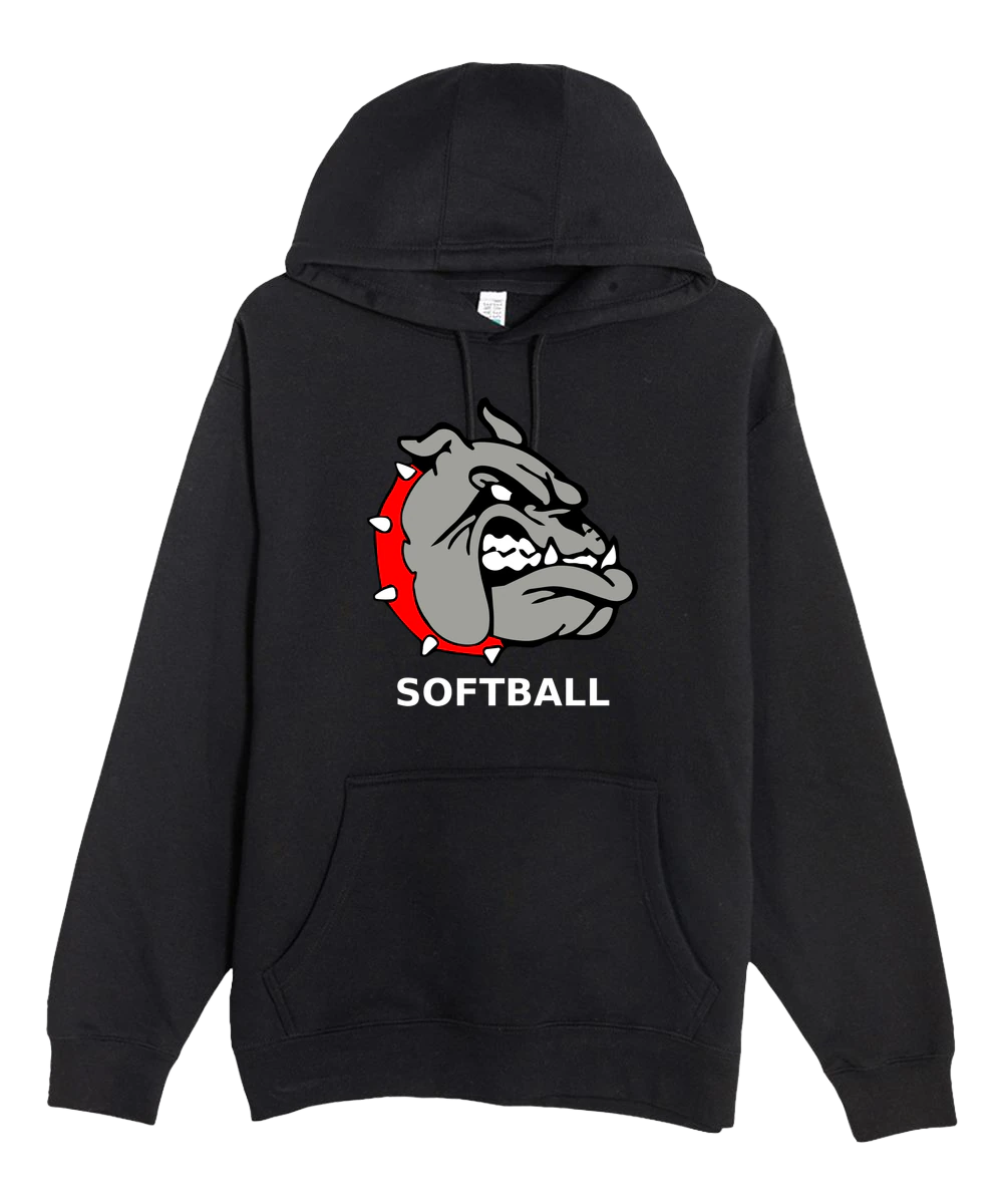OTC Softball - Black Hoodie Value - Full Front