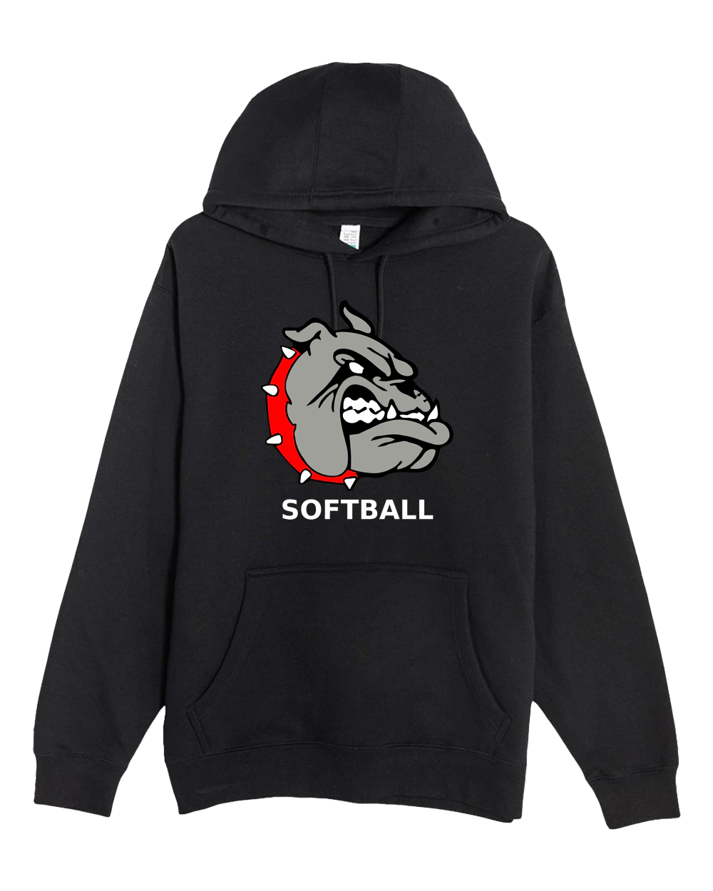 OTC Softball - Black Hoodie Value - Full Front