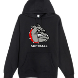 OTC Softball - Black Hoodie Value - Full Front