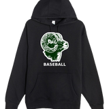 Roseau Baseball - Black Hoodie Value - Full Front