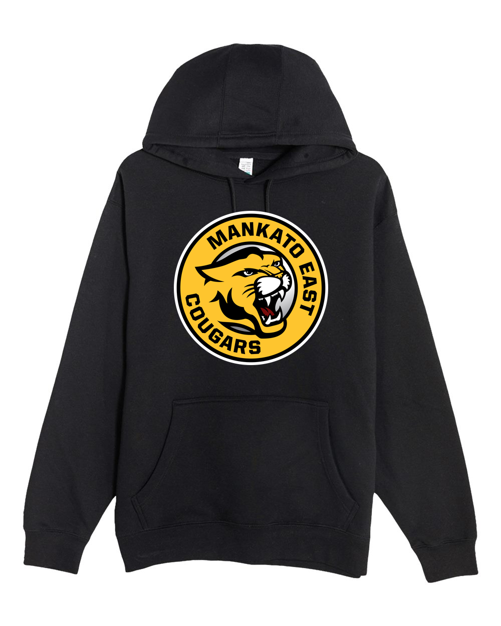 Mankato Testing - Black Hoodie Value - Full Front