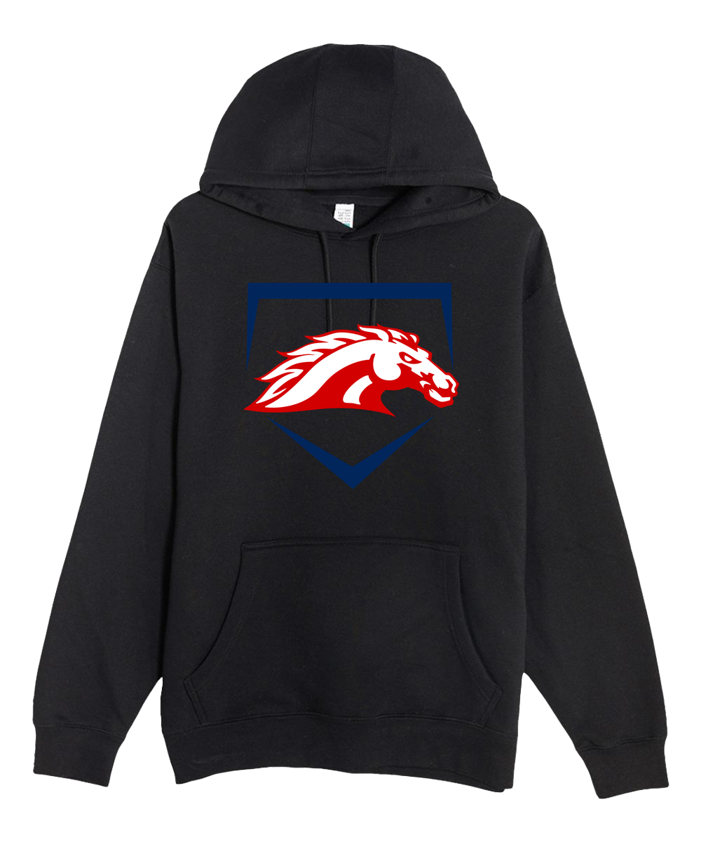 Morrison Baseball - Black Hoodie Value - Full Front