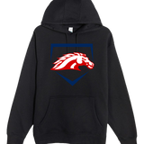 Morrison Baseball - Black Hoodie Value - Full Front
