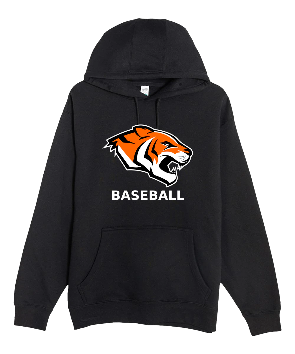 Morris Baseball Association - Black Hoodie Value - Full Front