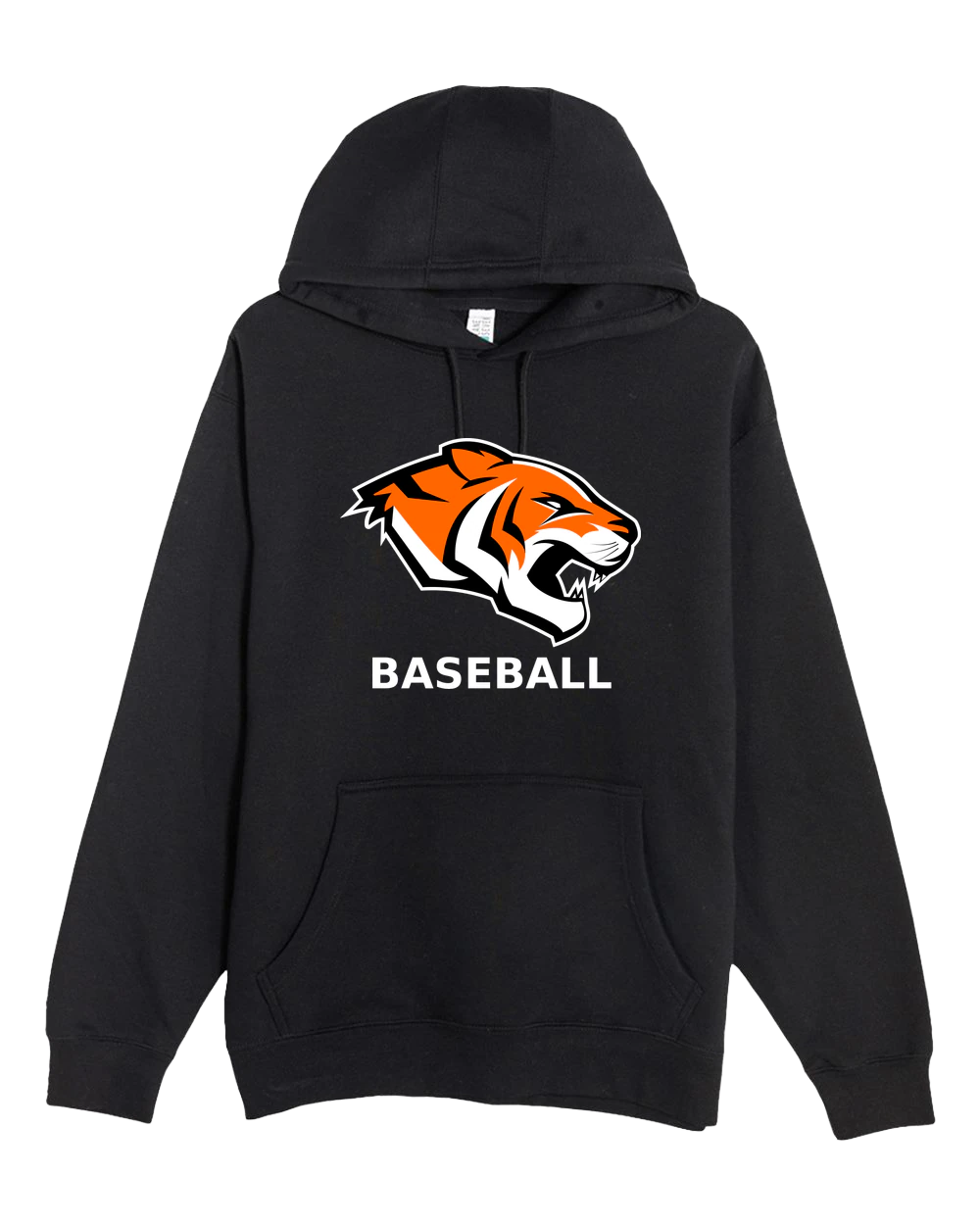 Morris Baseball Association - Black Hoodie Value - Full Front