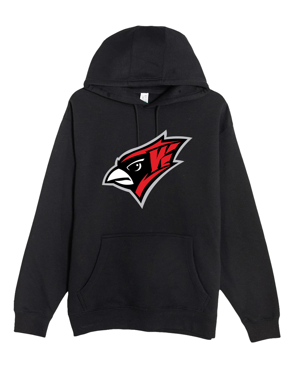 Willmar Spring Athletics - Black Hoodie Value - Full Front