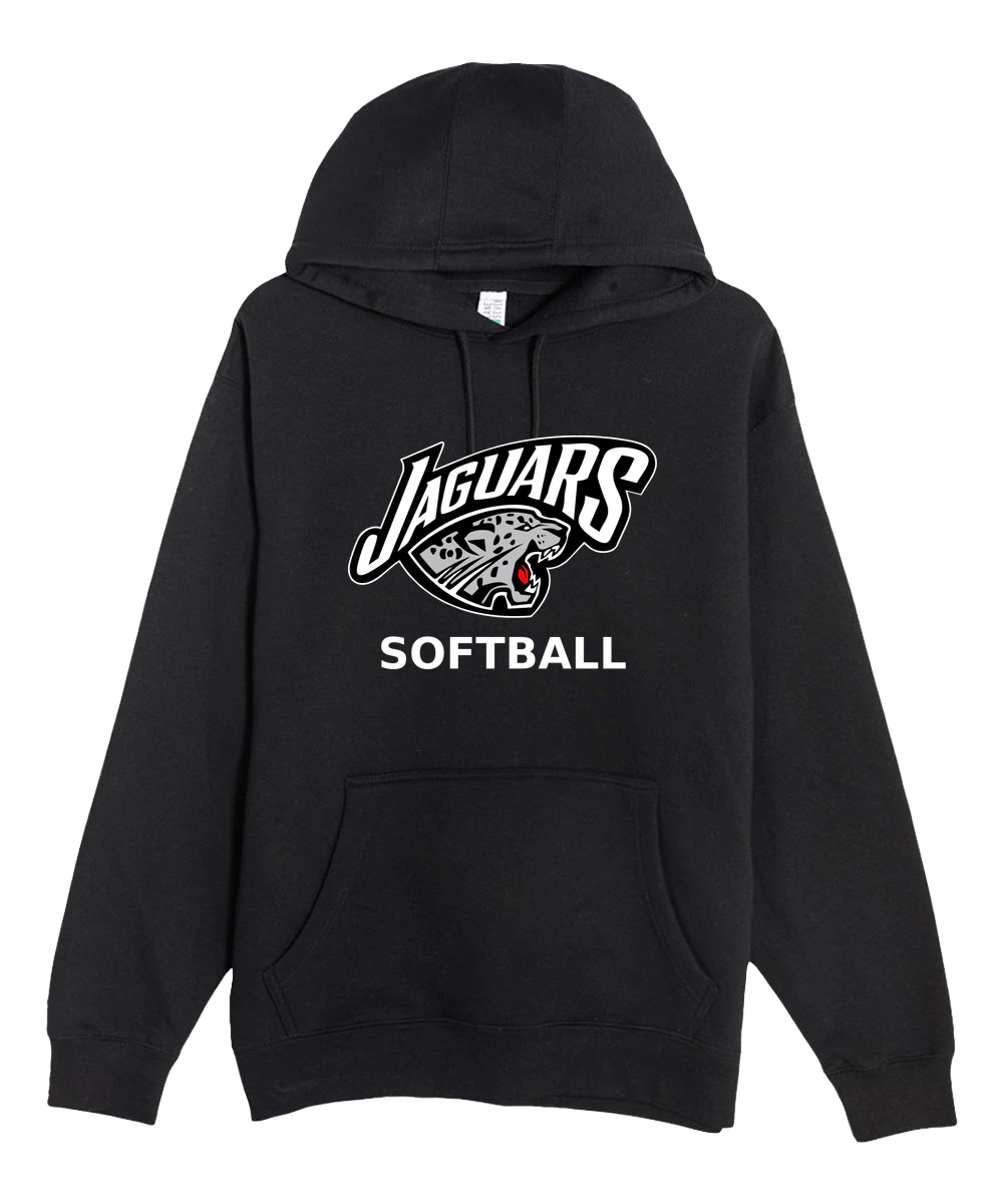 Hinckley Finlayson Softball - Black Hoodie Value - Full Front
